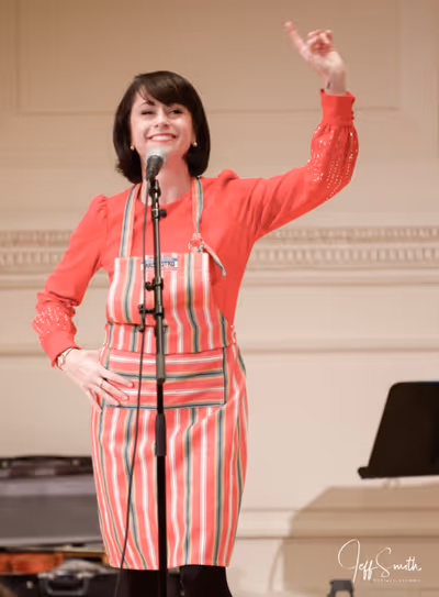 Sara Esty spices things ups with her performance of Don't Forget the Pepper from the  Photo