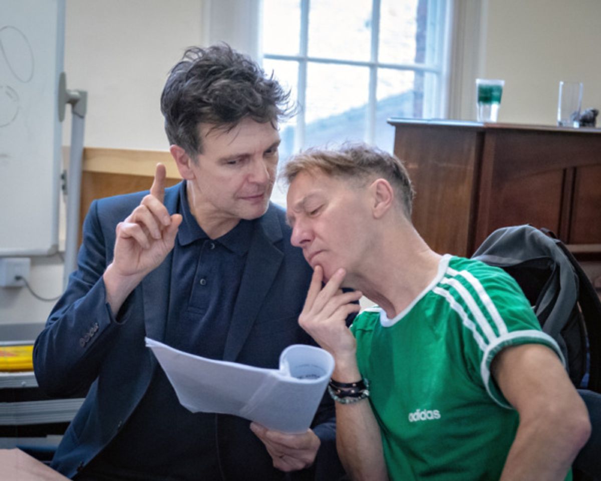 David Leonard and Martin Barrass at 