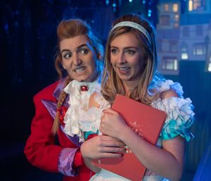 Jennie Jacobs (Prince Charming), Emily Cairns (Dandini) Photo