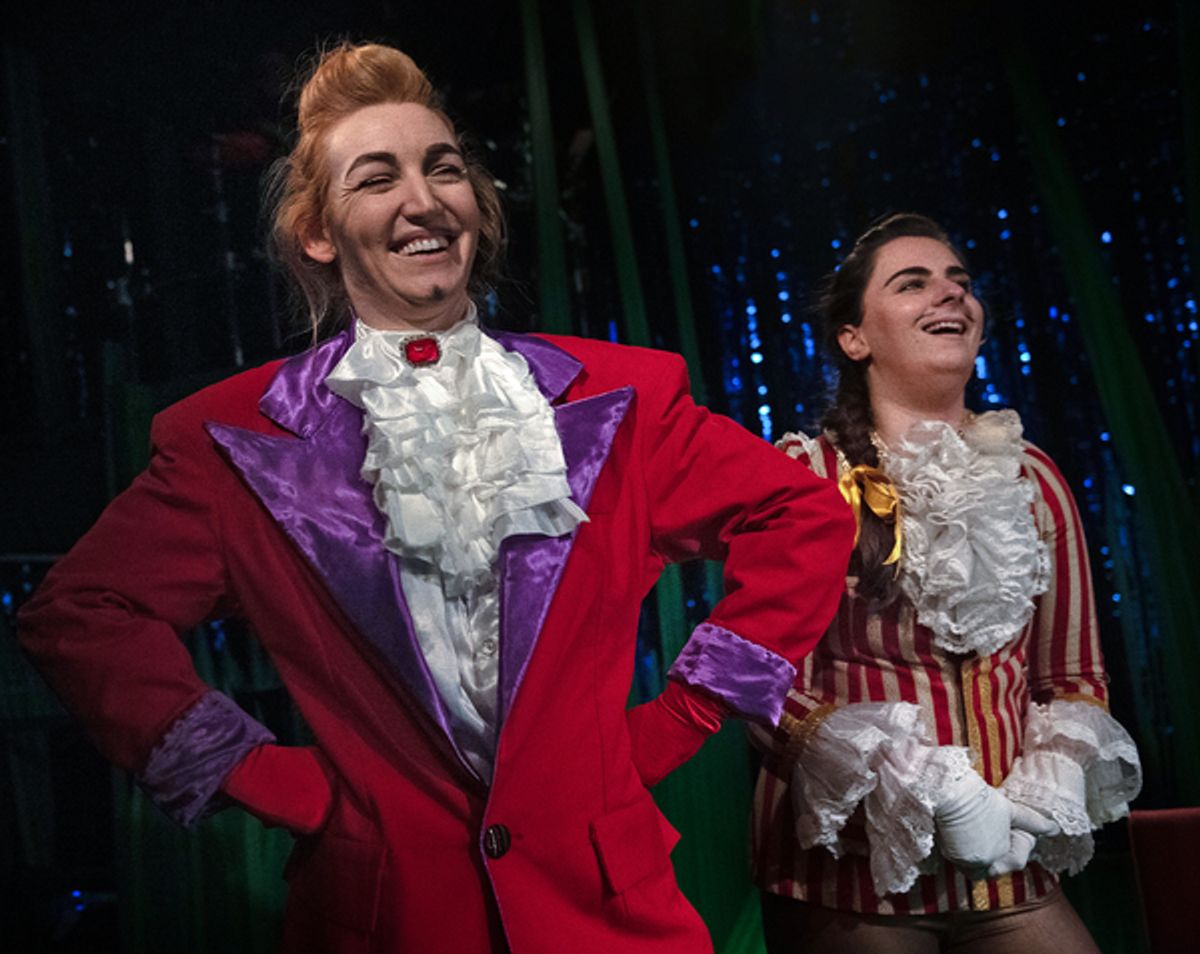 Jennie Jacobs (Prince Charming), Emily Cairns (Dandini) at 