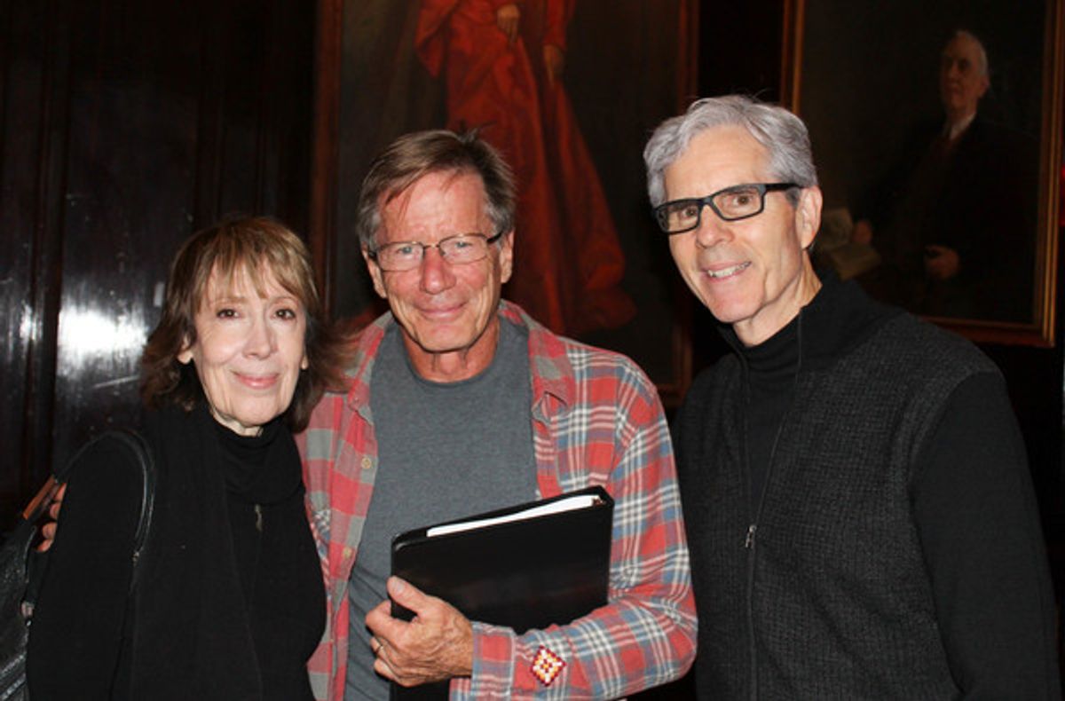 Lauren Stevens, Peter Strauss, Kip Stevens  at 