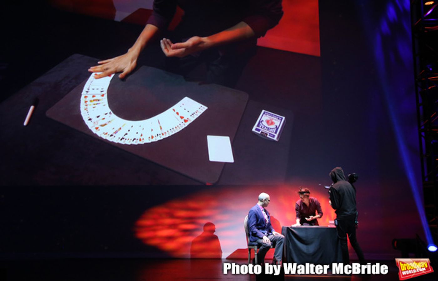 Photo Coverage: The Stars of THE ILLUSIONISTS - MAGIC OF THE HOLIDAYS Meet The Press!  Image