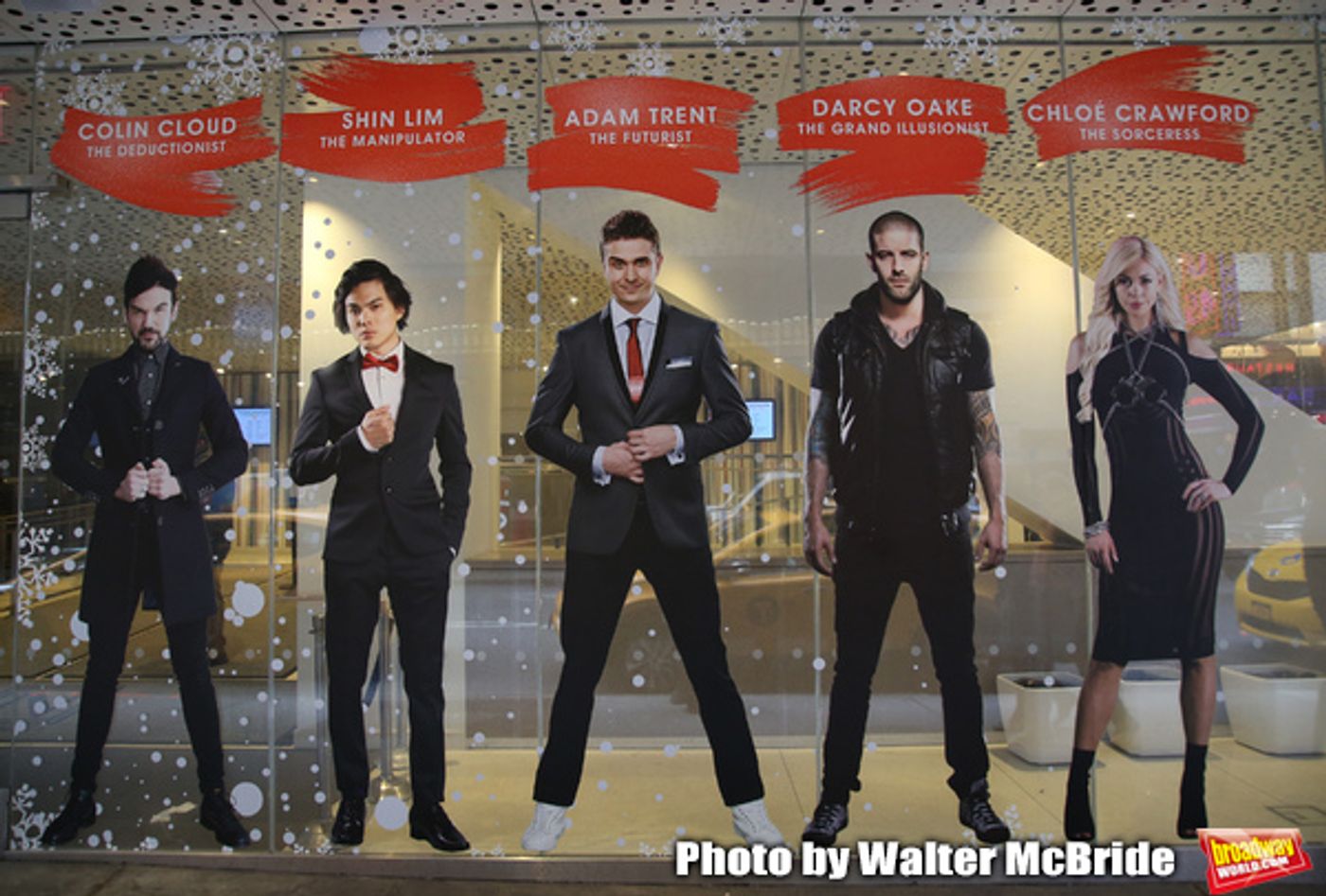 Photo Coverage: The Stars of THE ILLUSIONISTS - MAGIC OF THE HOLIDAYS Meet The Press!  Image