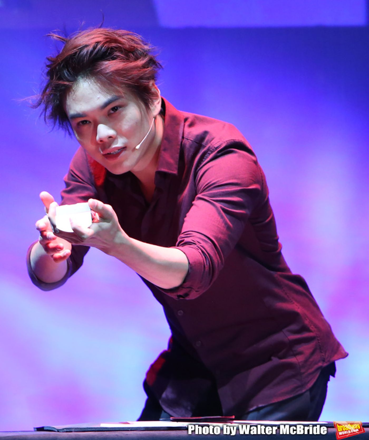 Photo Coverage: The Stars of THE ILLUSIONISTS - MAGIC OF THE HOLIDAYS Meet The Press!  Image