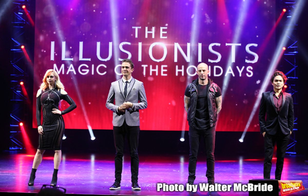 Chloe Crawford, â€"The Sorceressâ€, Adam Trent, 'The Futuristâ€, Darcy Oake, 'The Grand Illusionistâ€ and Shin Lim, â€"The Manipulatorâ€   at 