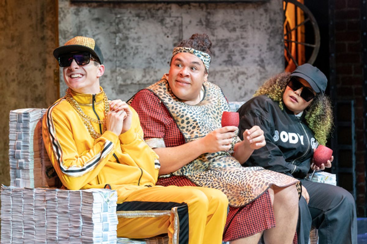 Jared Leathwood, Lem Knights and Natalie Morgan  at 