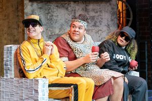 Jared Leathwood, Lem Knights and Natalie Morgan  Photo