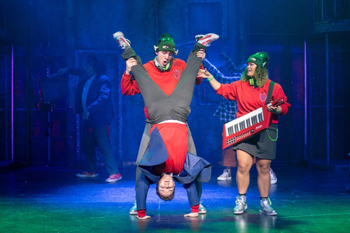 Jared Leathwood, Ryan Heenan and Natalie Morgan at 