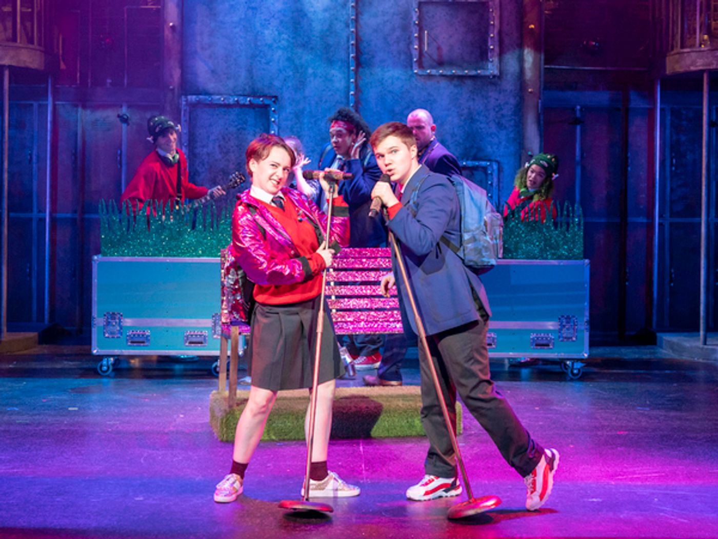 Photo Flash: First Look at Nuffield Southampton Theatres' BILLIONAIRE BOY  Image