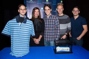 Taylor Trensch, Stacey Mindich, Steven Levenson, Justin Paul, Benj Pasek @ BroadwayWorld Taylor Trensch, Stacey Mindich, Steven Levenson, Justin Paul, Benj Pasek Photo