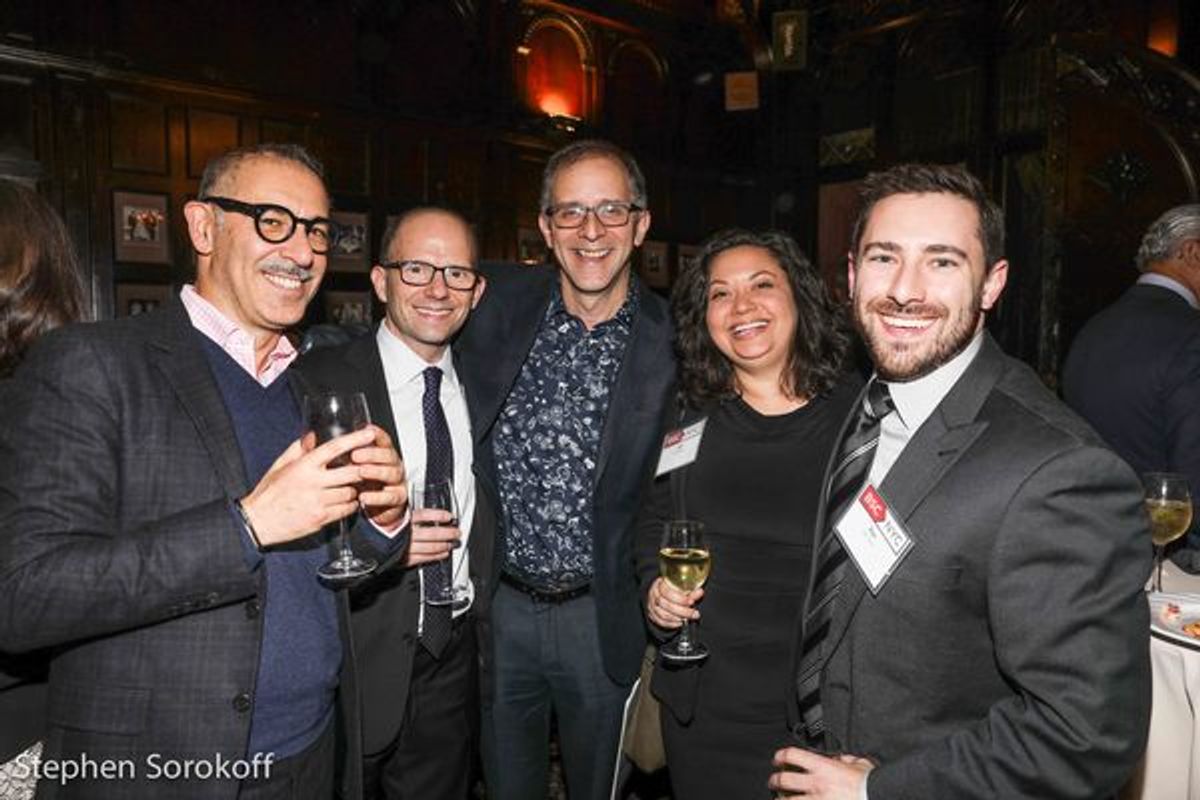 Olivier Sultan, Matthew Rego, John Rando, Jen Bender, Ron Leone at 