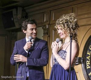 Bryce Pinkham & Scarlett Strallen @ BroadwayWorld Bryce Pinkham & Scarlett Strallen Photo