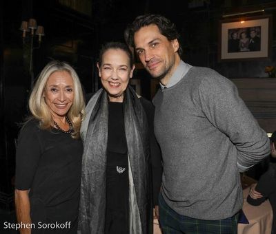 Eda Sorokoff, Harriet Harris, Will Swenson Photo