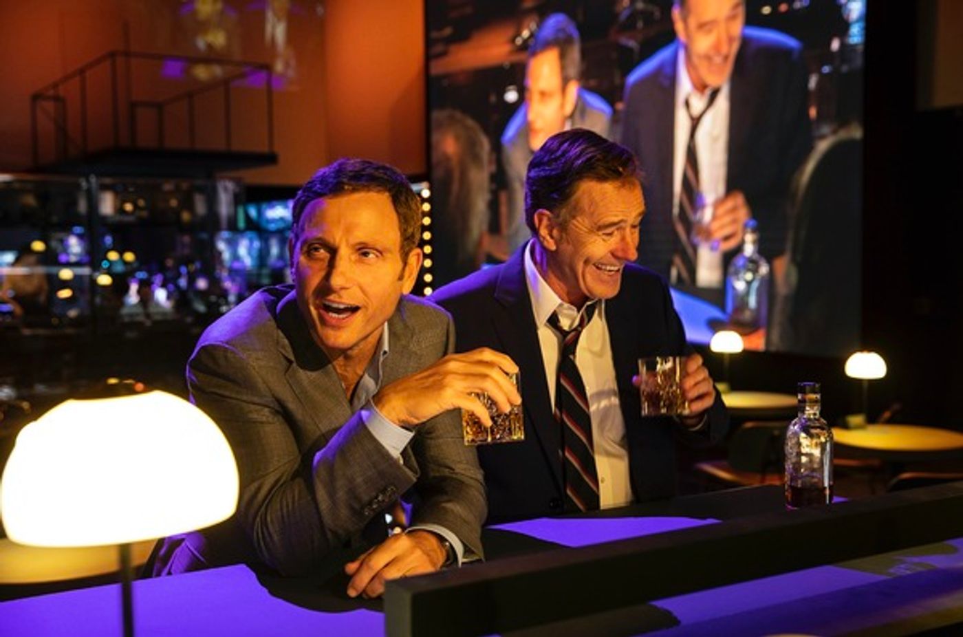 Photo Flash: First Look at Bryan Cranston, Tony Goldwyn, Tatiana Maslany & More in NETWORK!  Image