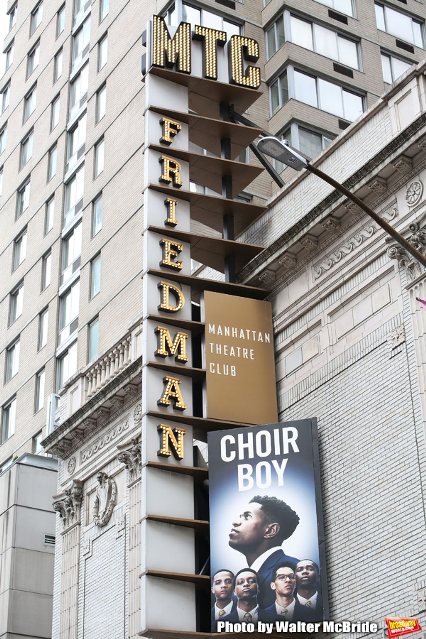 Up on the Marquee: CHOIR BOY  Image