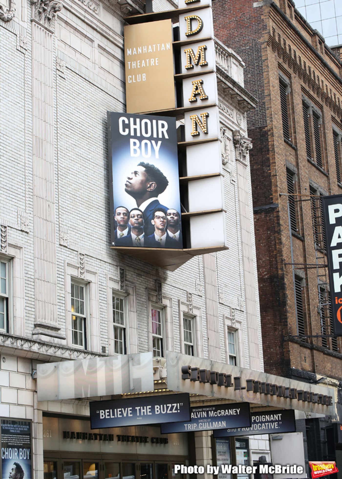 Up on the Marquee: CHOIR BOY  Image