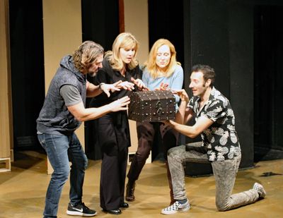 Brandon Williams, Lori Hammel, Donna English, Zak Risinger Photo