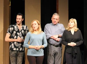 Zak Risinger, Donna English, Ron Wisniski, Lori Hammel Photo