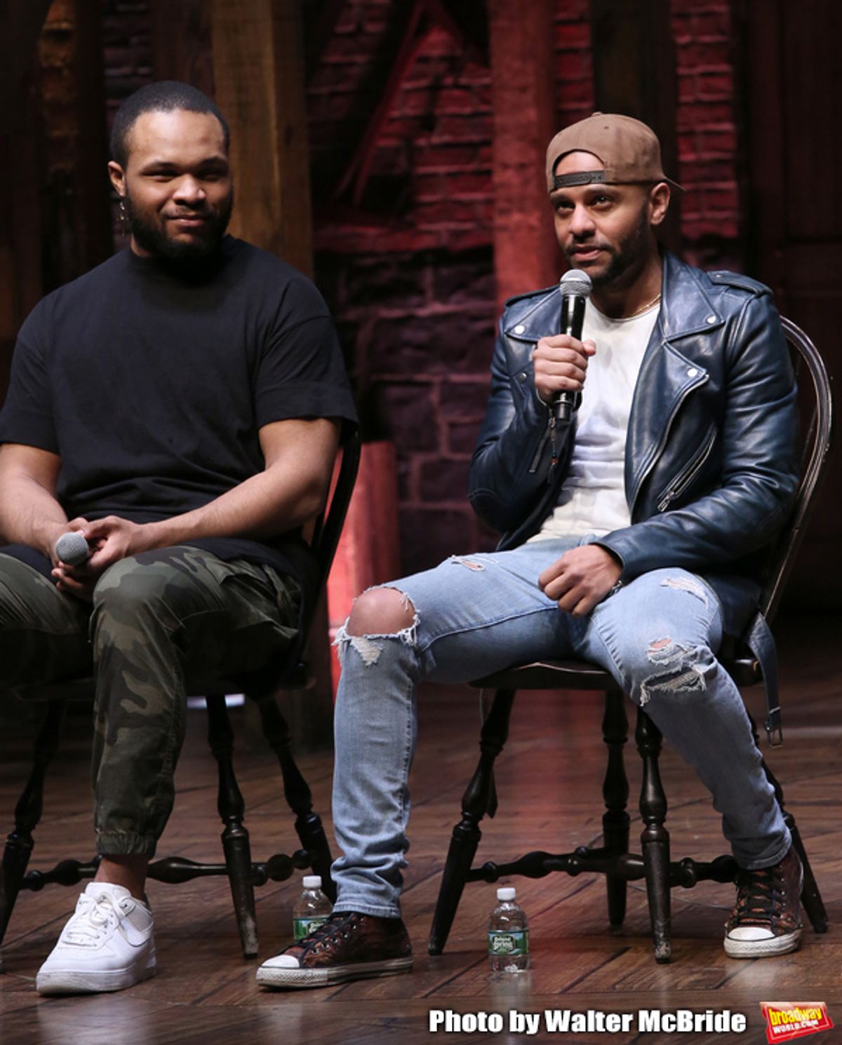 Sean Green Jr. and Terrance Spencer at 