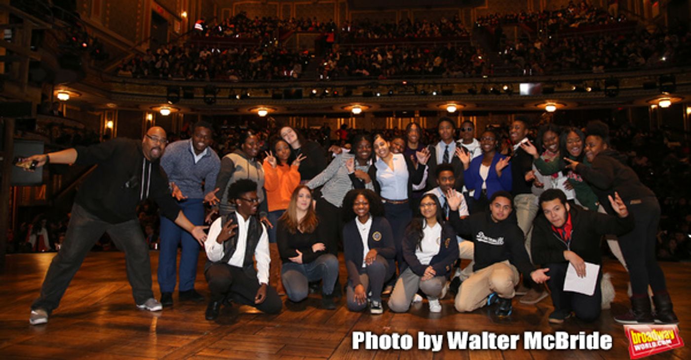 Photo Coverage: Inside The Latest HAMILTON eduHAM Matinee Q&A With NYC Students Photo Coverage: Inside The Latest HAMILTON eduHAM Matinee Q&A With NYC Students Image