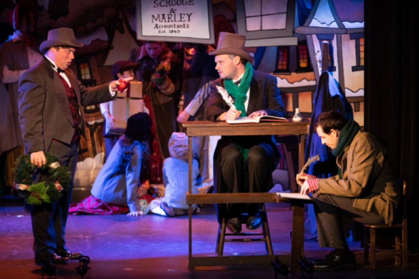Photo Flash: A Decade Of Dickens  - A CHRISTMAS CAROL The Musical Begins Its 10th Year Off-Broadway  Image