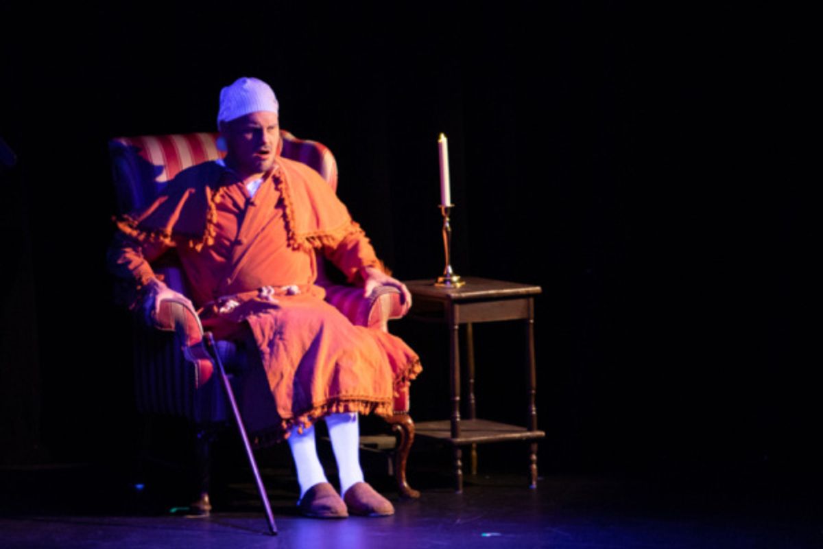 Scrooge (Eric Fletcher)

Photo: Martin Harris at 