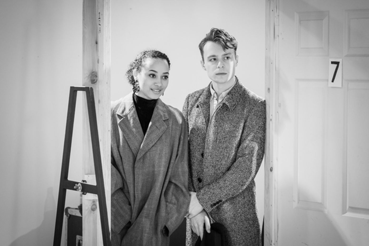 Photo Flash: Inside Rehearsal For PINTER FIVE  Image