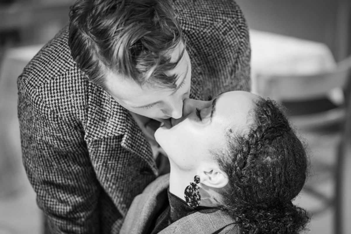 Luke Thallon and Emma Naomi at 