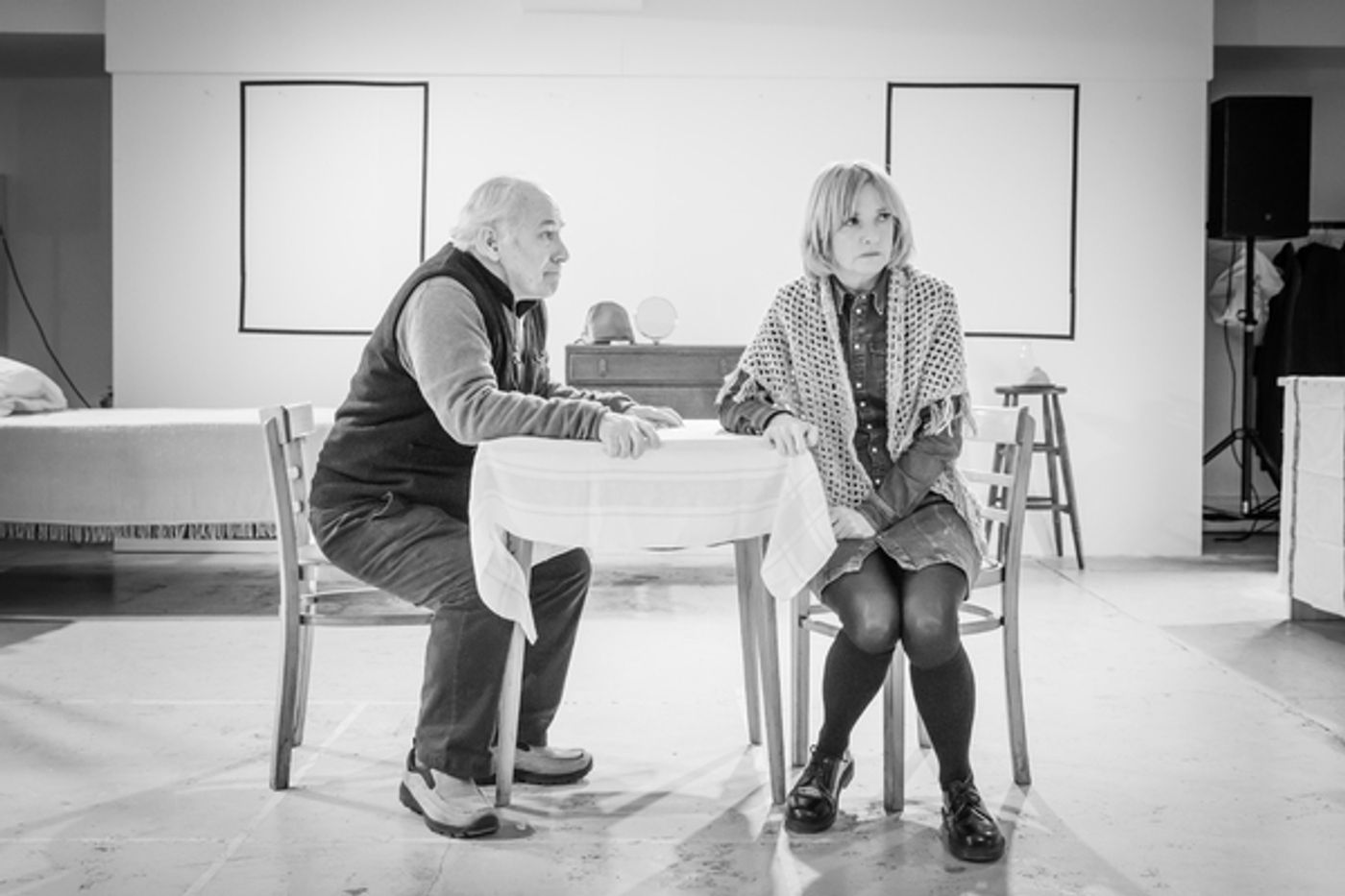 Photo Flash: Inside Rehearsal For PINTER FIVE  Image