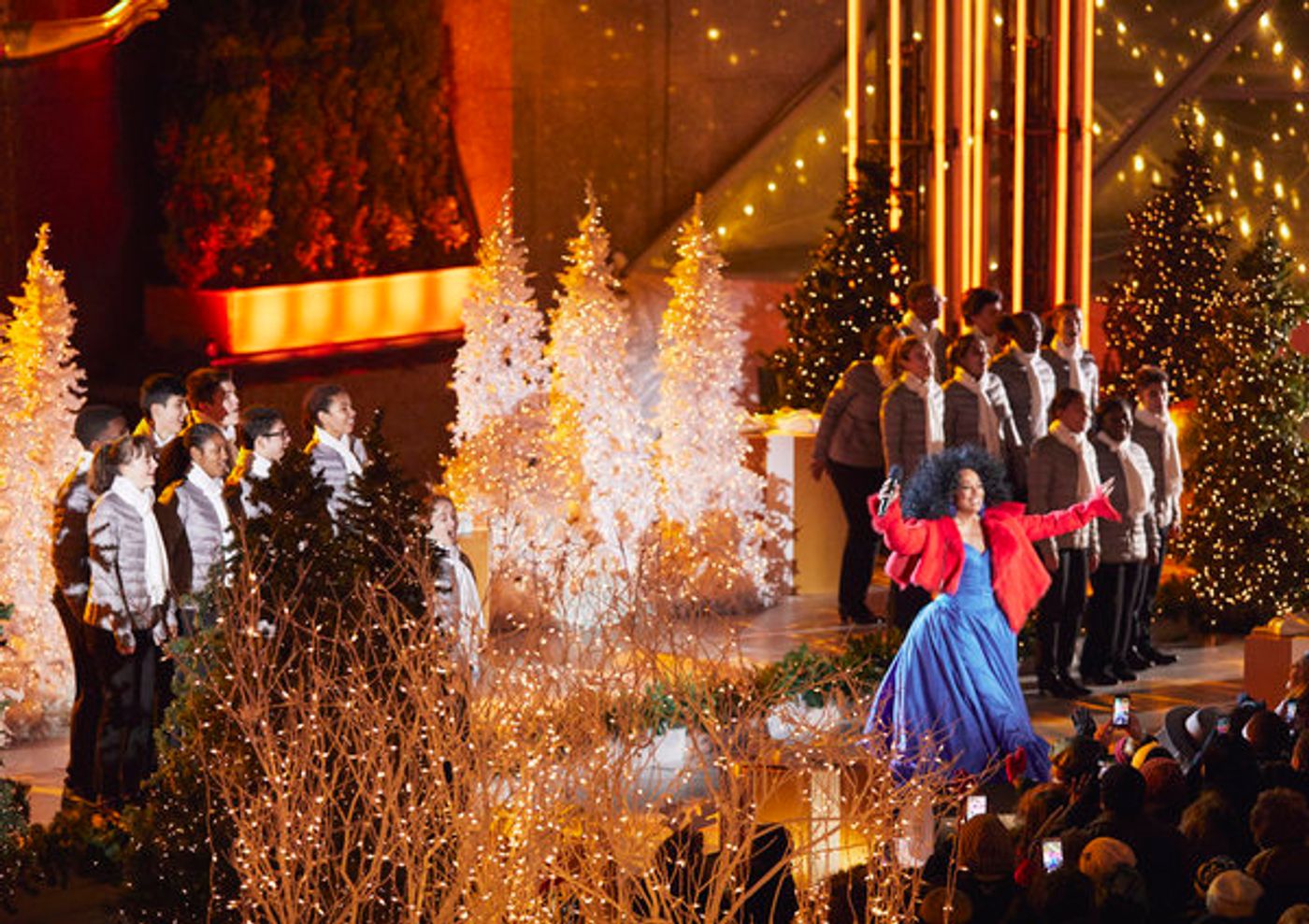 Photo Coverage: See Billy Porter, Diana Ross Perform at CHRISTMAS IN ROCKEFELLER CENTER  Image