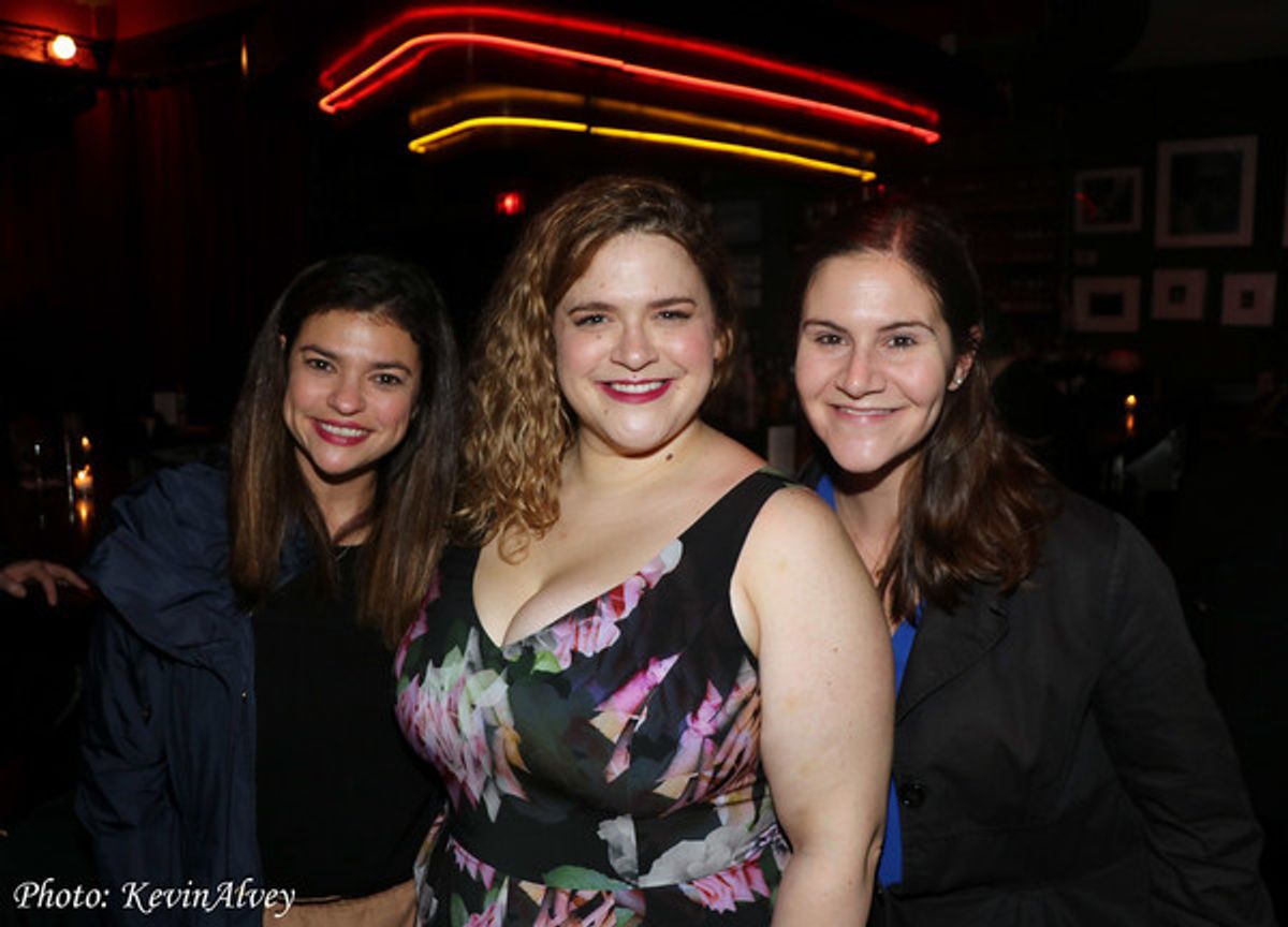 Erin Grush, Bonnie Millegan, Mallory Tucker at 