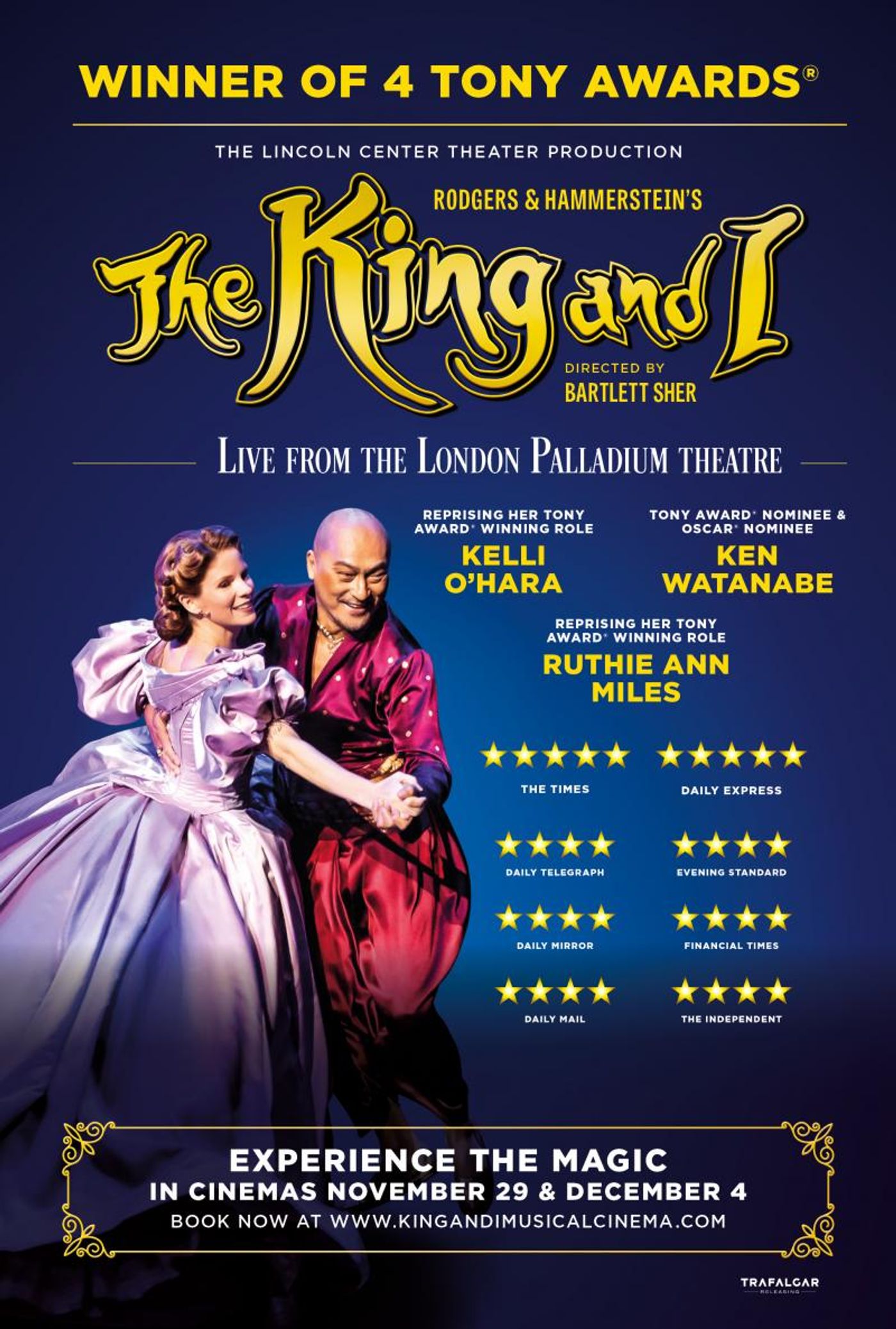 Review: Trafalgar Releasing's Film Capture of THE KING AND I is Sumptuously Beautiful  Image