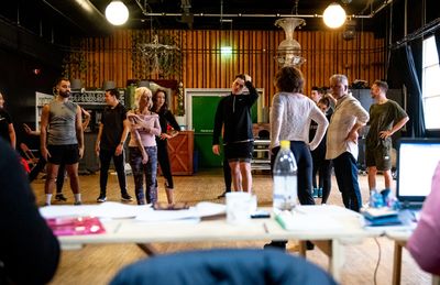 Debbie McGee, Oliver Ormson, Julie Paton, Ian Adams Photo
