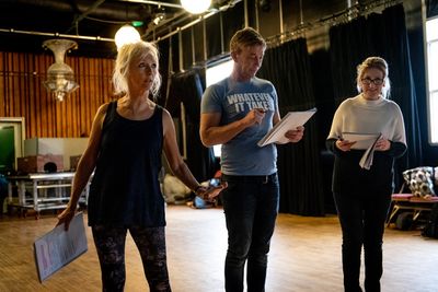 Debbie McGee, Richard Cadell and Gill Jordan Photo