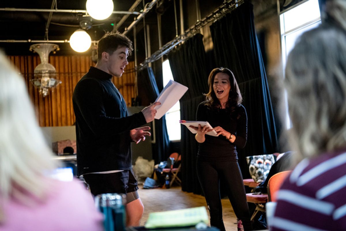 Julie Paton and Nathaniel Scott-Duxbury at 