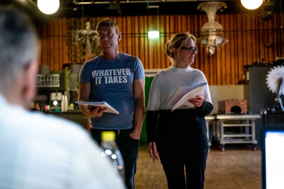 Richard Cadell and Gill Jordan at 