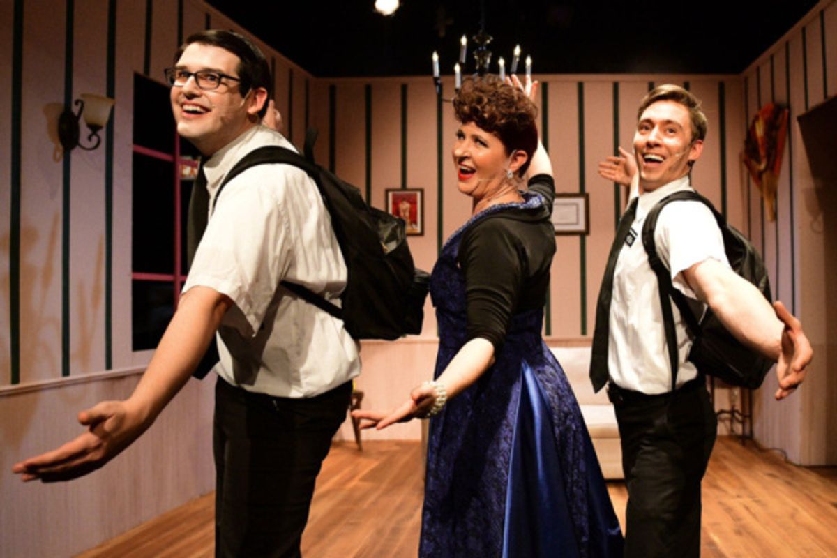 Michael Idalski, Nicole Frydman and Sam Massey at 