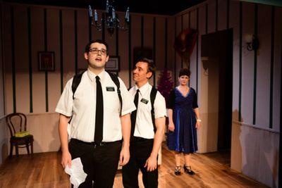 Michael Idalski, Sam Massey and Nicole Frydman Photo