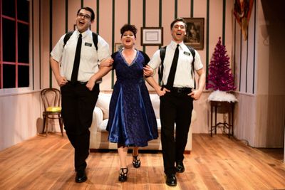 Michael Idalski, Nicole Frydman and Sam Massey Photo