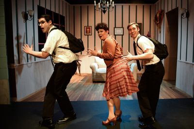 Michael Idalski, Nicole Frydman and Sam Massey Photo