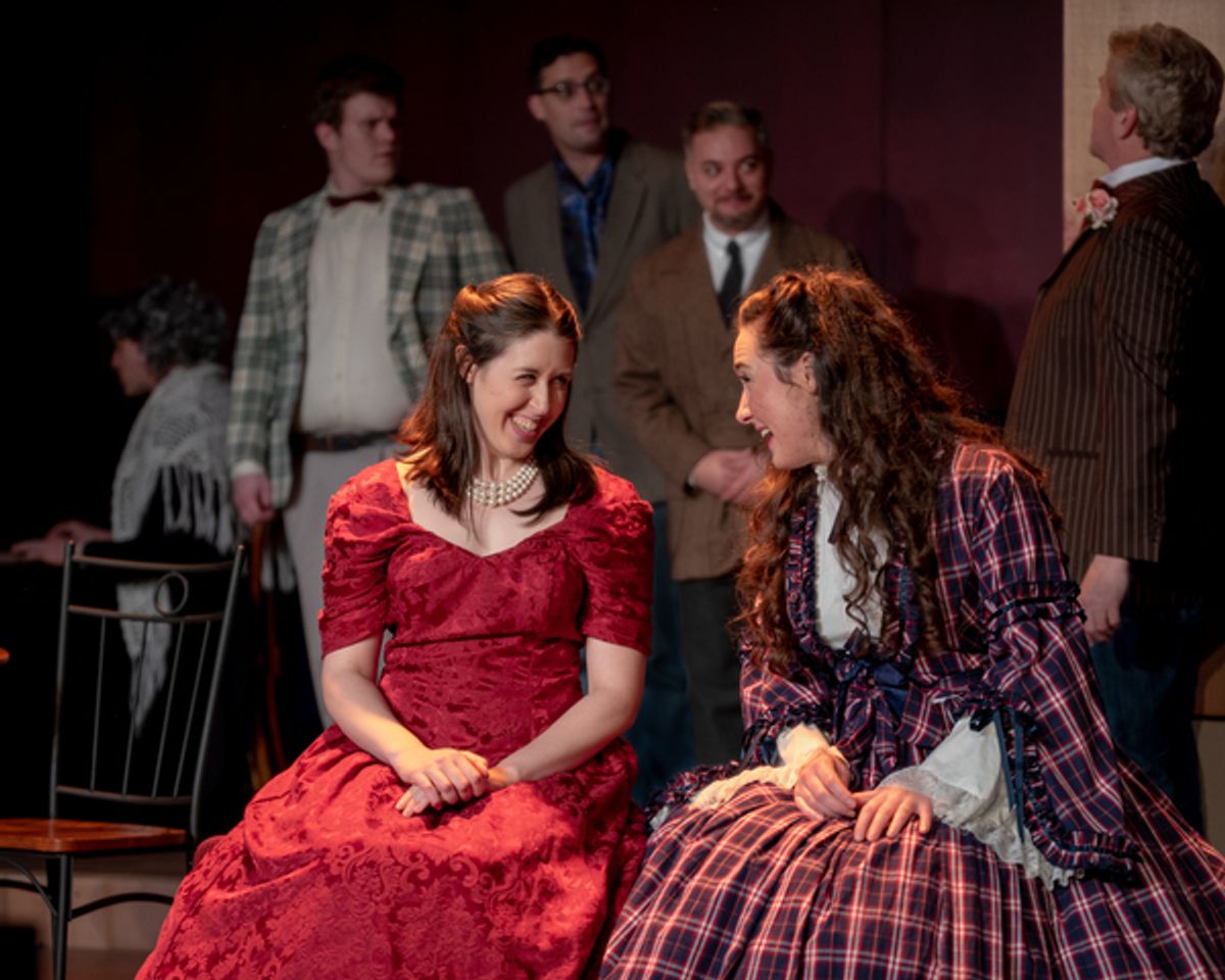 Alice Gibson (Amy Spettigue) and Kellie Podsednik (Kitty Verdun) at 