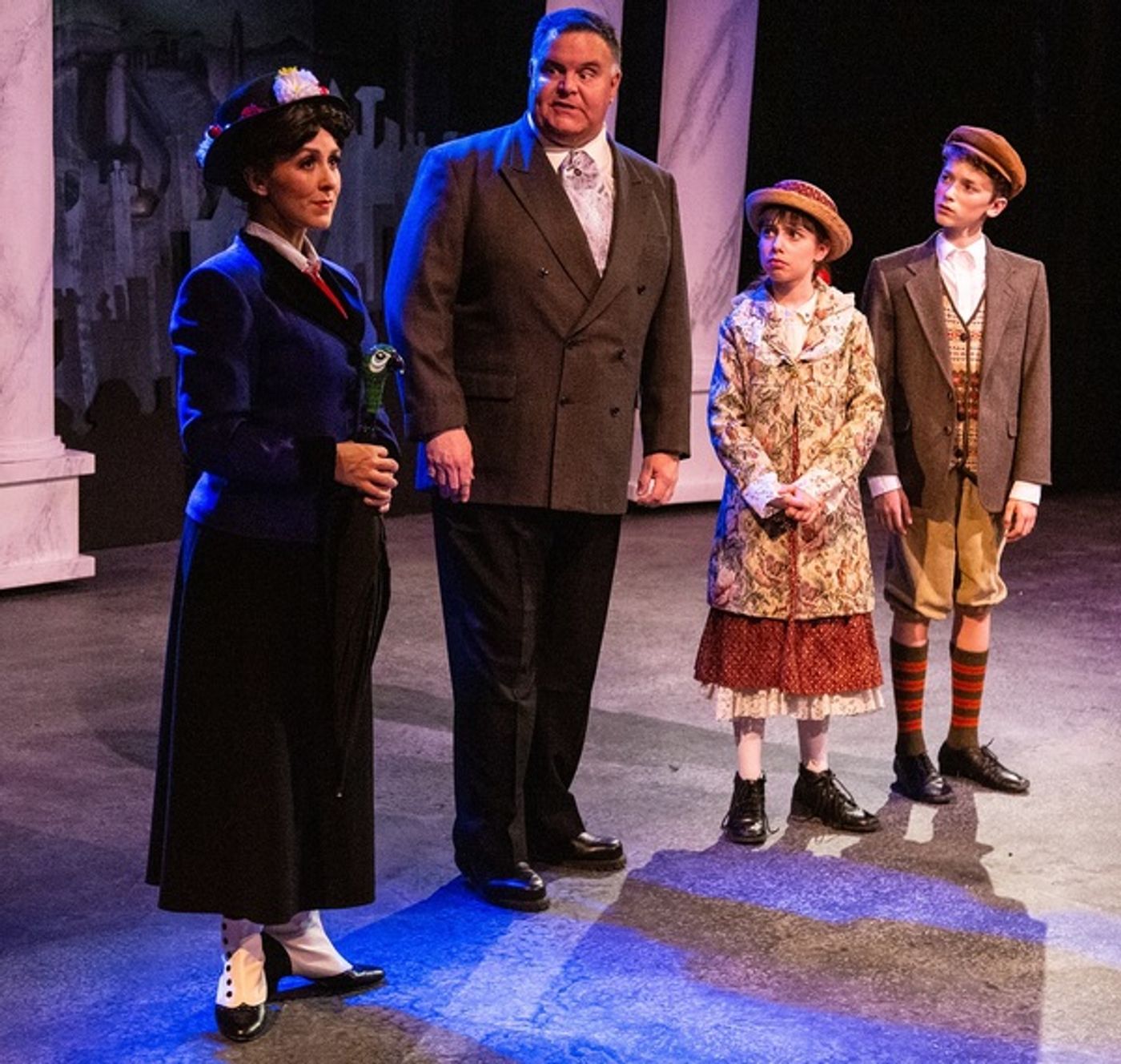 Photo Flash: MARY POPPINS Flies Into Vintage Theatre  Image