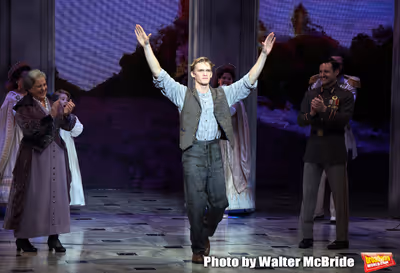 Judy Kaye and Max von Essen with Cody Simpson Photo