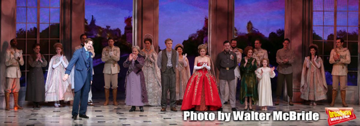 John Bolton, Judy Kaye, Christy Altomare, Max von Essen and Vicki Lewis with Cody Simpson at 