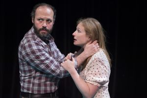 Leo Goodman and Amanda Jones. Photo by Michael Dekker. @ BroadwayWorld Leo Goodman and Amanda Jones. Photo by Michael Dekker. Photo