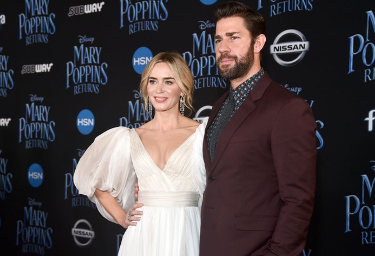 John Krasinski and Emily Blunt at 