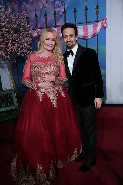 Karen Dotrice and Lin-Manuel Miranda  Photo