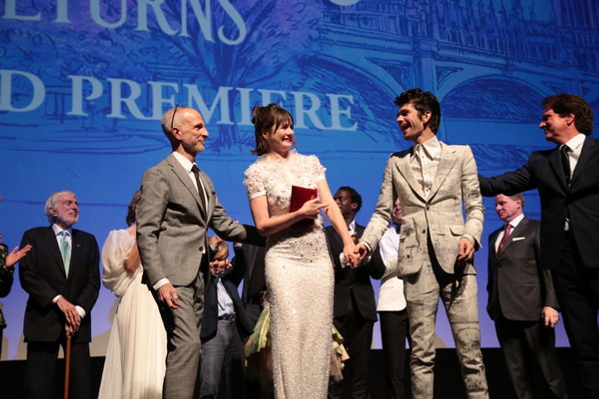 John DeLuca, Emily Mortimer, Ben Whishaw and Rob Marshall at 