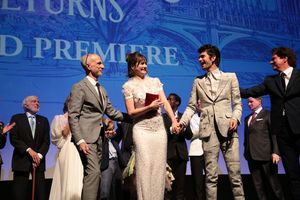 John DeLuca, Emily Mortimer, Ben Whishaw and Rob Marshall @ BroadwayWorld John DeLuca, Emily Mortimer, Ben Whishaw and Rob Marshall Photo