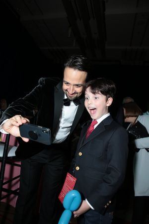 Lin-Manuel Miranda and Iain Armitage @ BroadwayWorld Lin-Manuel Miranda and Iain Armitage Photo